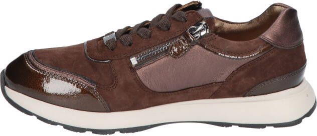 Hassia 301766 Dark Brown H Wijdte Veterschoenen