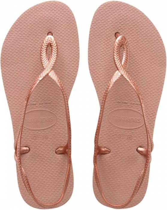 Havaianas Slippers Flipflops Kids Luna Roze
