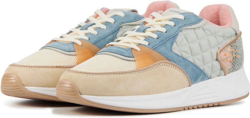 HOFF Harajuku suède sneakers blauw/multi