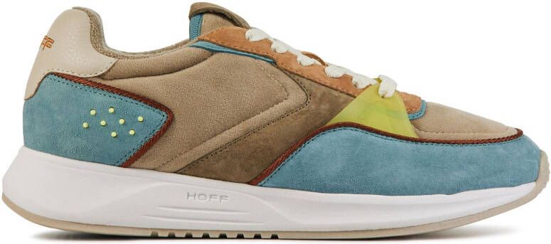 The Hoff Brand Bruine Lage Sneakers Times Square