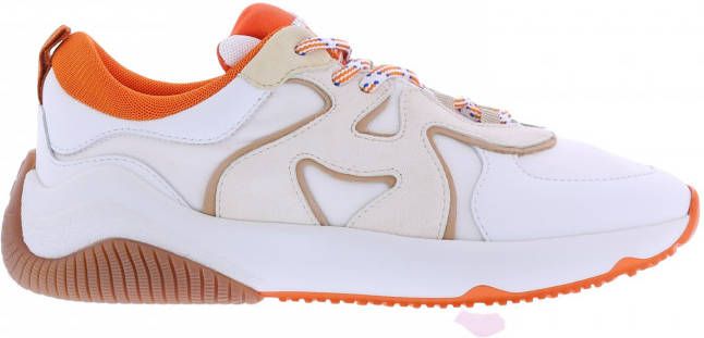 Hogan H597 Allacciato H sneakers , Wit, Dames