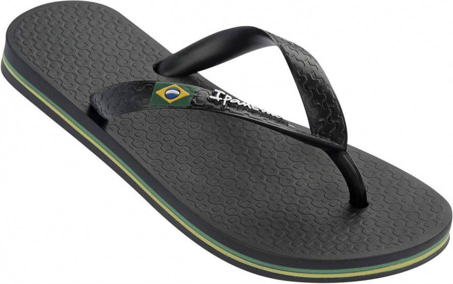 Ipanema Classic Brasil Kids Slipper Jongens Zwart/Groen