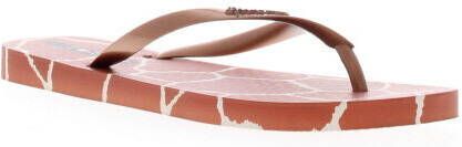 Ipanema I Love Safari teenslippers bruin/koper metallic