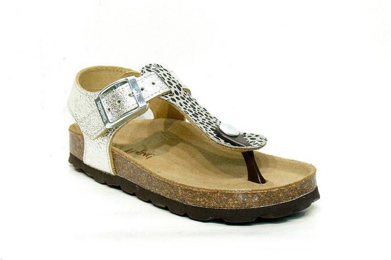 Kipling Rikulu 4 sandalen zilver