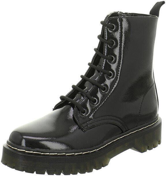 La Strada 1988056 veterboots lak zwart