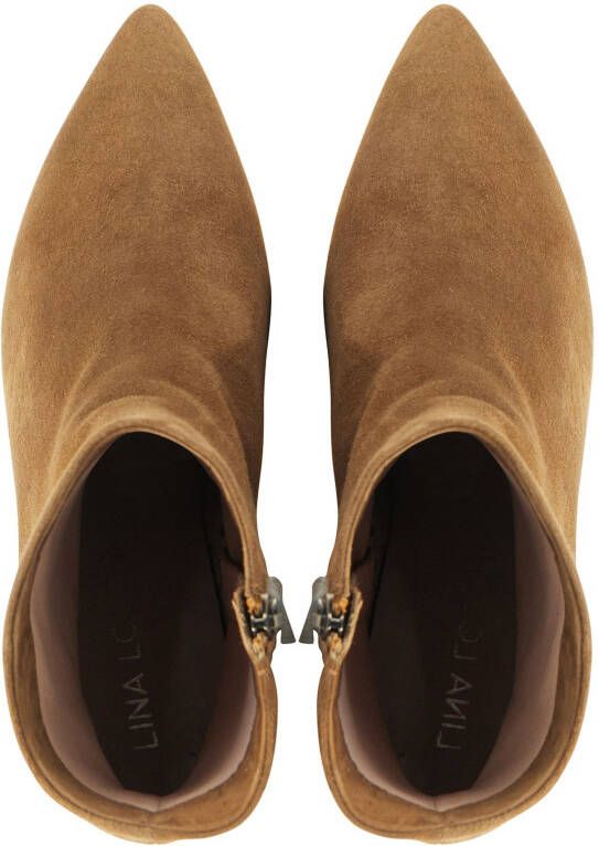 Lina Locchi Dames leren dames enkellaarsjes l1101 sue