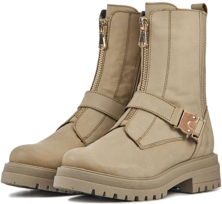 Lina Locchi Dames Leren EnkellaarsjesEnkellaarsjes