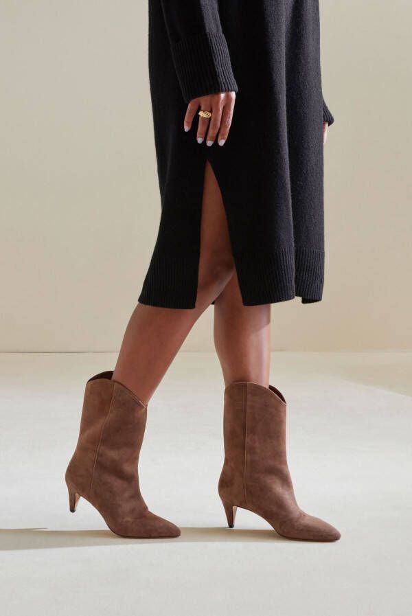 Lina Locchi Dames Leren EnkellaarsjesEnkellaarsjes