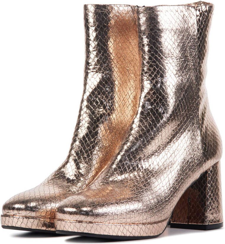 Lina Locchi Dames Leren EnkellaarsjesEnkellaarsjes