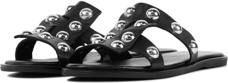 Lina Locchi Dames leren dames slippers l1132