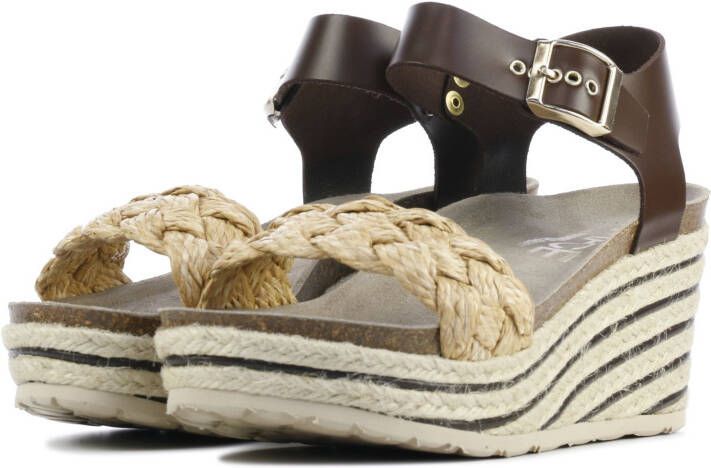 Mace Dames leren dames espadrilles m1081