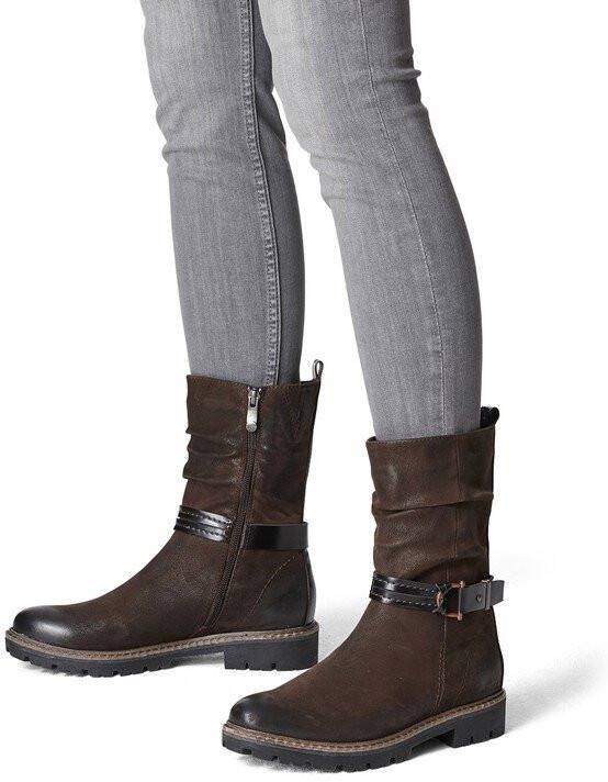 marco tozzi Dames enkellaarsje 2 2 25415 29 f breedte maat eu