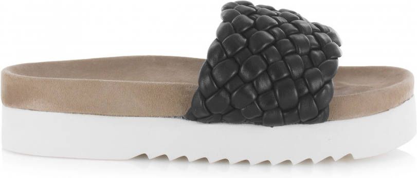 Maruti Billy Slippers , Zwart, Dames