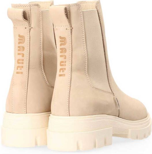 Maruti Felice Chelsea laarzen , Beige, Dames