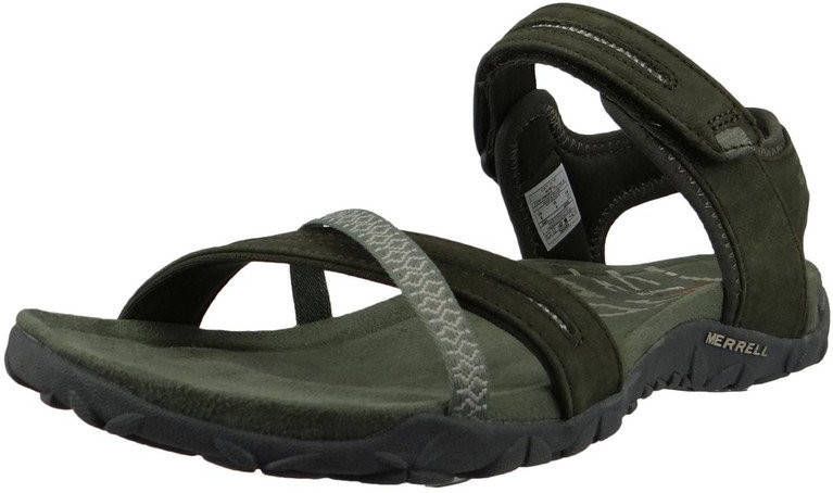 Merrell Terran Cross II outdoor sandalen olijfgroen