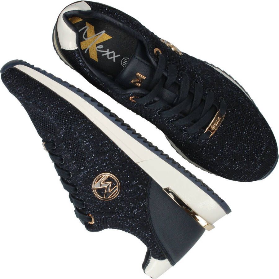 mexx Sneakers Glitte Glitter MXK040001W 6007 Blauw