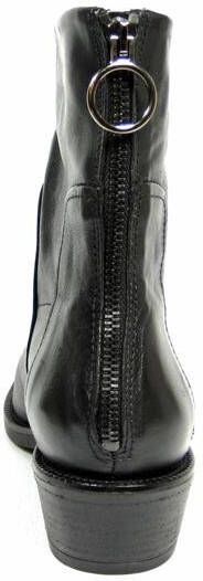 Mjus October P27204 leren cowboylaarzen zwart