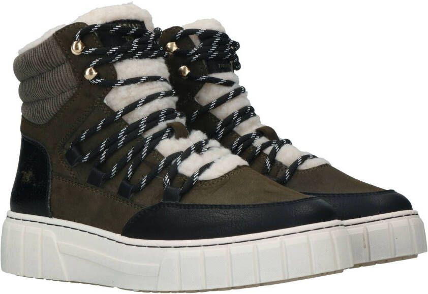 Mustang Veterboot Dames Groen