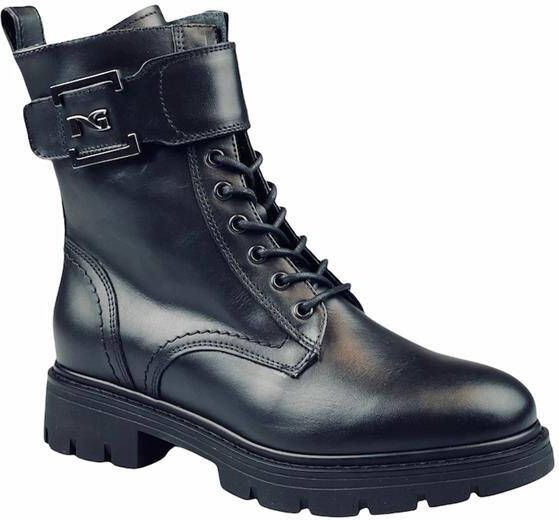 Nerogiardini Enkellaarsjes Zwart Dames