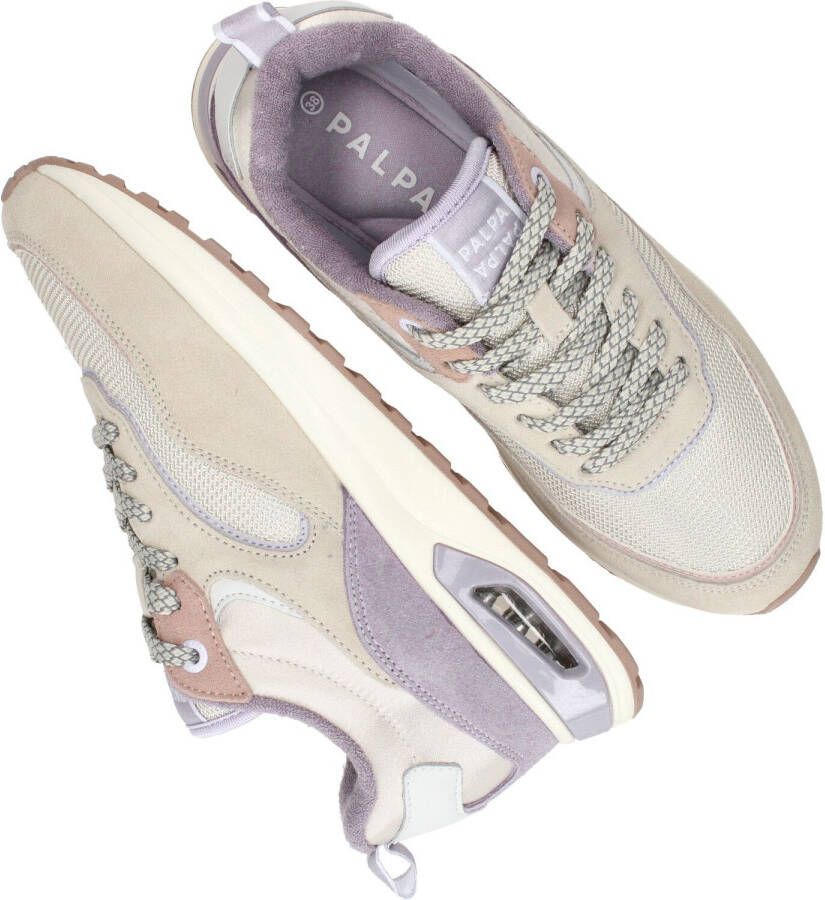 Palpa Sneaker Dames Beige/Paars