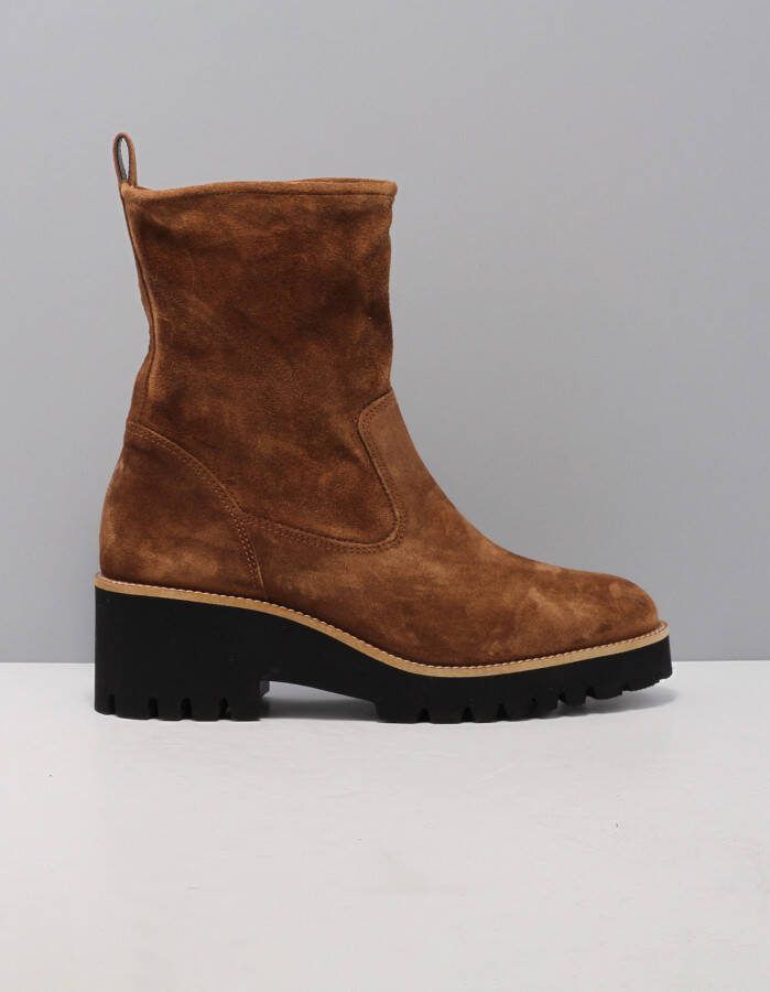 Paul Green Bruine Enkelboots 9017