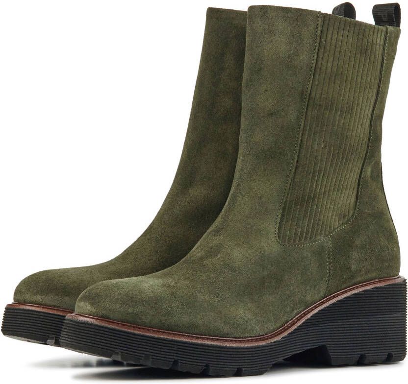 Piedi Nudi Dames leren dames enkellaarsjes 2556 04.10pn