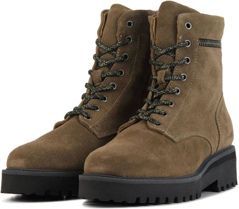 Piedi Nudi Dames leren dames enkellaarsjes 2702 05.04pn