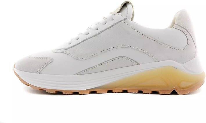 Piedi Nudi Witte Veterschoenen Wijdte H