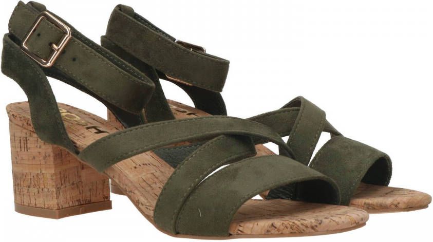 POSH By Poelman Sandalette Dames Groen