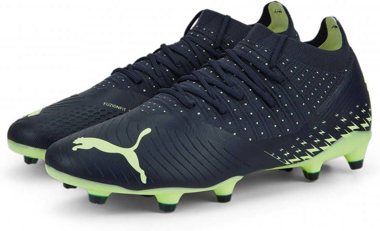 PUMA FUTURE 3.4 Gras/Kunstgras Voetbalschoenen(MG)Donkerblauw Groen