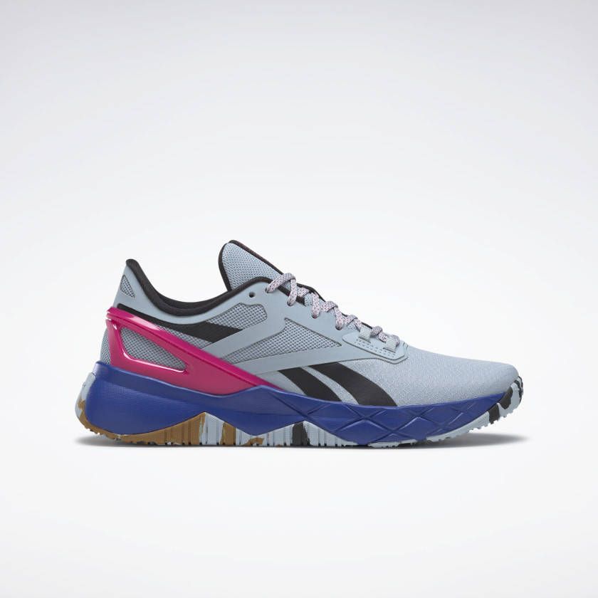 Reebok Training Nanoflex Training sportschoenen lichtgrijs/zwart/roze