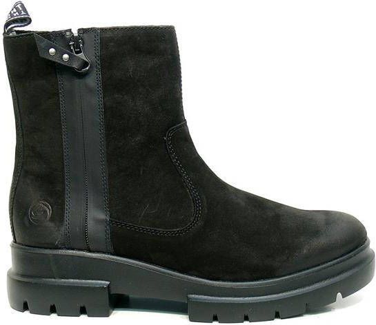 Remonte Casual Suede Booties , Zwart, Dames