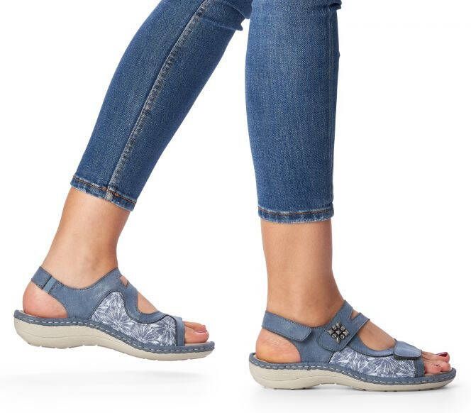 Remonte Sandaal D7647 15 , Blauw, Dames
