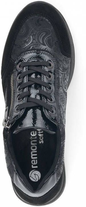 Remonte sneakers D3203 03 , Zwart, Dames