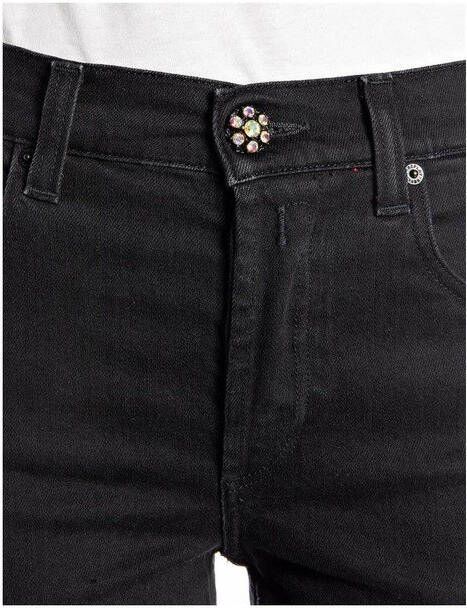 Replay Slim fit Trousers , Zwart, Dames