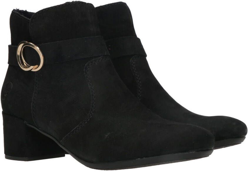 Rieker Enkellaarsje Dames Zwart