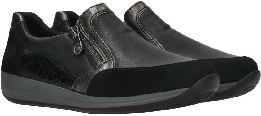 Rieker Instapper zwart Synthetisch