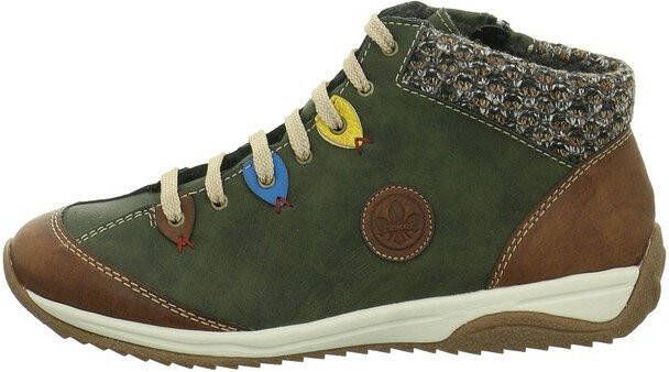 Laarsje in groen van Rieker