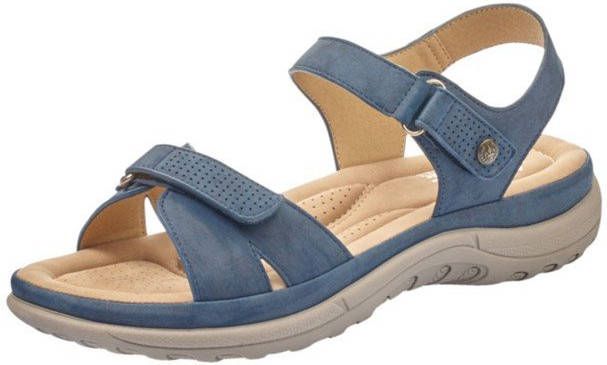 Rieker Ocean Casual Open Sandalen , Blauw, Dames