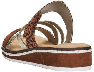 Rieker Slipper Dames Cognac