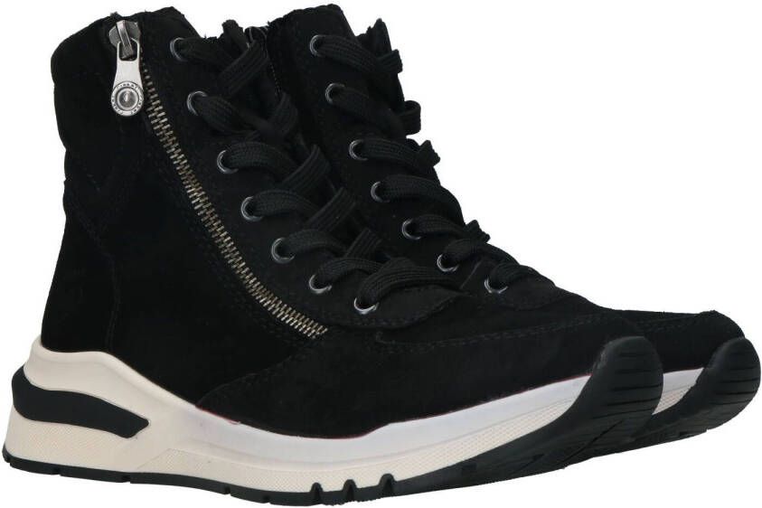 Rieker Veterboot Dames Zwart