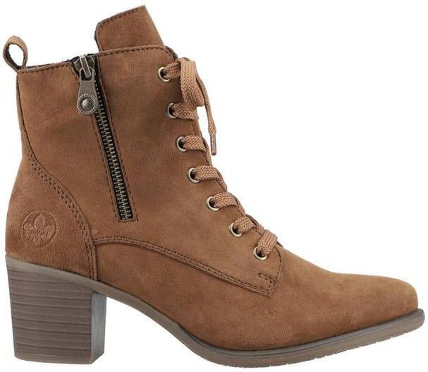 Rieker Veterlaarsje Cognac