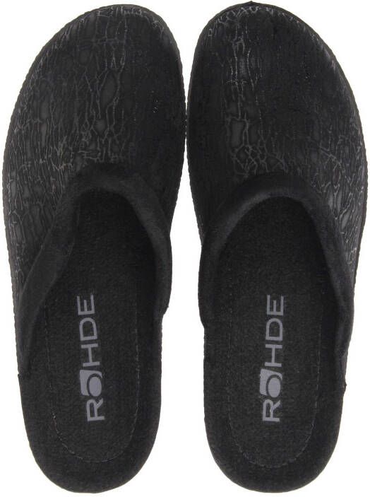 Rohde Dames leren dames pantoffels 2455