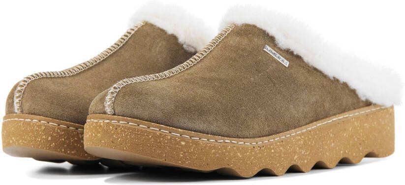 Rohde Dames leren dames pantoffels 6125