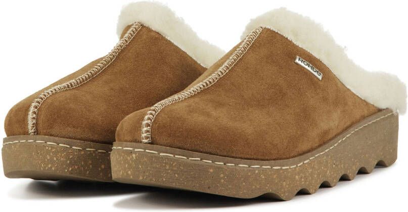 Rohde Dames leren dames pantoffels 6125