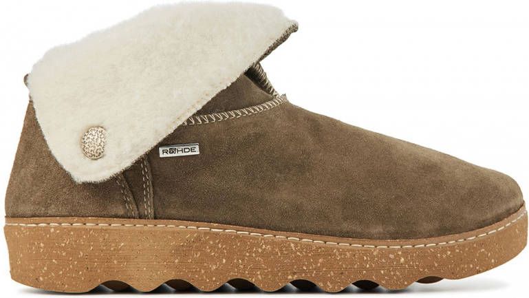 Rohde Dames leren dames pantoffels 6128