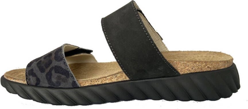 Rohde Zwarte Slippers
