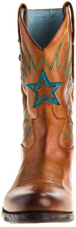 Sendra Dames cowboylaarzen cognac