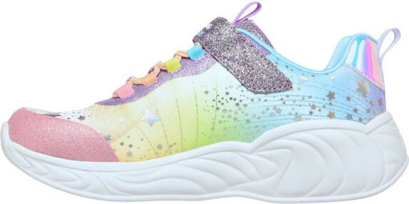 skechers S Lights Unicorn Dreams 302311L/PRMT Paars