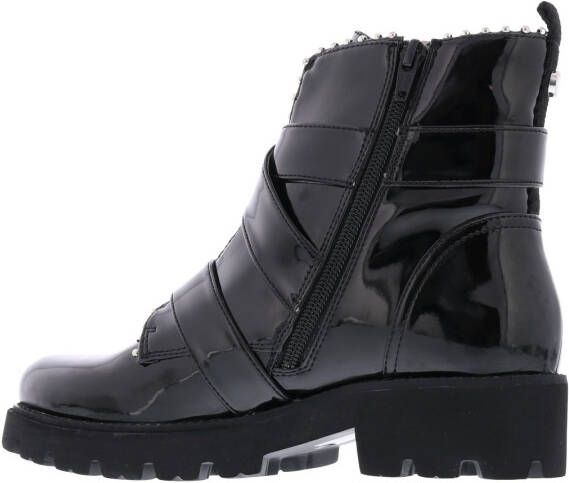 Steve Madden Hoofy Studs Patent , Zwart, Dames